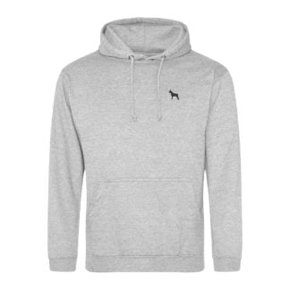 Boston Terrier Gifts Embroidered Hoodie From The House Of Dog.