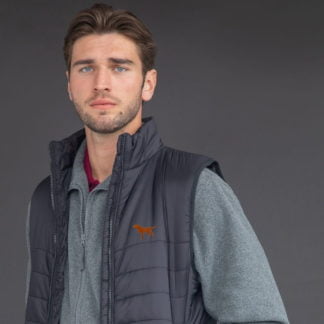 Fox Red Labrador Clothing Gifts, Owner Gift Embroidered Unisex Padded Gilet From The House Of Dog.