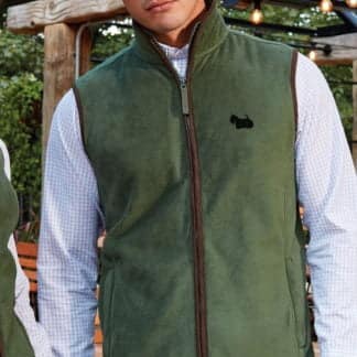 Scottish Terrier Scottie Dog Owner Clothing Gifts Embroidered Fleece Gilet From The House Of Dog.