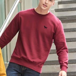 Black Labrador Retriever Owner Gift Clothing Gifts Embroidered Sweatshirt  From The House Of Dog.