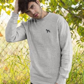 Airedale Terrier Clothing Gifts Embroidered Sweatshirt  From The House Of Dog.