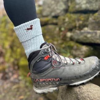 Dachshund Doxie Owner Gift Women's Wool Blend Boot Socks with Cushion Sole from The House Of Dog x 2 PAIRS. One Size Ladies's 4-8