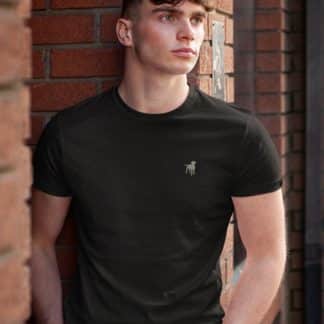 Rottweiler Rottie Owner Clothing Gifts Embroidered Heavyweight Organic Cotton T-shirt From The House Of Dog.