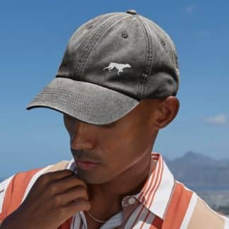 The House Of Dog: English Pointer Owner Gift. Distressed Vintage Washed 100% Heavyweight Brushed Cotton Embroidered Low Profile Baseball Cap