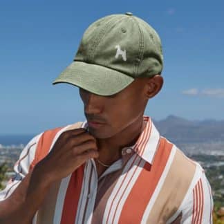 The House Of Dog Airedale Terrier Owner Gift. Distressed Vintage Washed 100% Heavyweight Brushed Cotton Embroidered Low Profile Baseball Cap