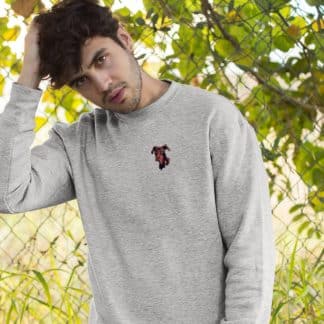 Dobermann Clothing Gifts Embroidered Sweatshirt  From The House Of Dog.