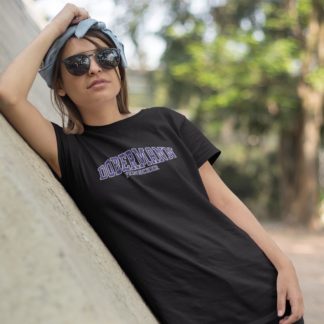 Dobermann Dobie Owner Clothing Gift Printed Heavyweight Organic Cotton T-shirt Gift From The House Of Dog.