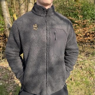 Golden Retriever Goldie owner gift clothing gifts embroidered unisex heavyweight sherpa fleece jacket.