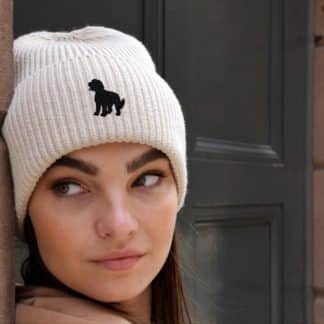 Cockapoo Owner Clothing Gifts.  Oversized Cuffed Beanie Ski Hat From The House Of Dog.