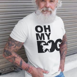 Chihuahua Owner Clothing Gift Printed Heavyweight Organic Cotton T-shirt Gift From The House Of Dog.