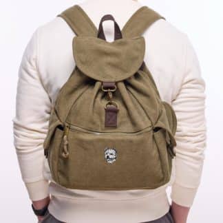 West Highland White Terrier Gifts Embroidered Vintage Retro Style Canvas Back Pack. A Unique Product From The House Of Dog.