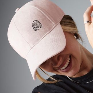 Cockapoo Owner Clothing Gifts, Faux Suede Leather Baseball Cap Hat From The House Of Dog.